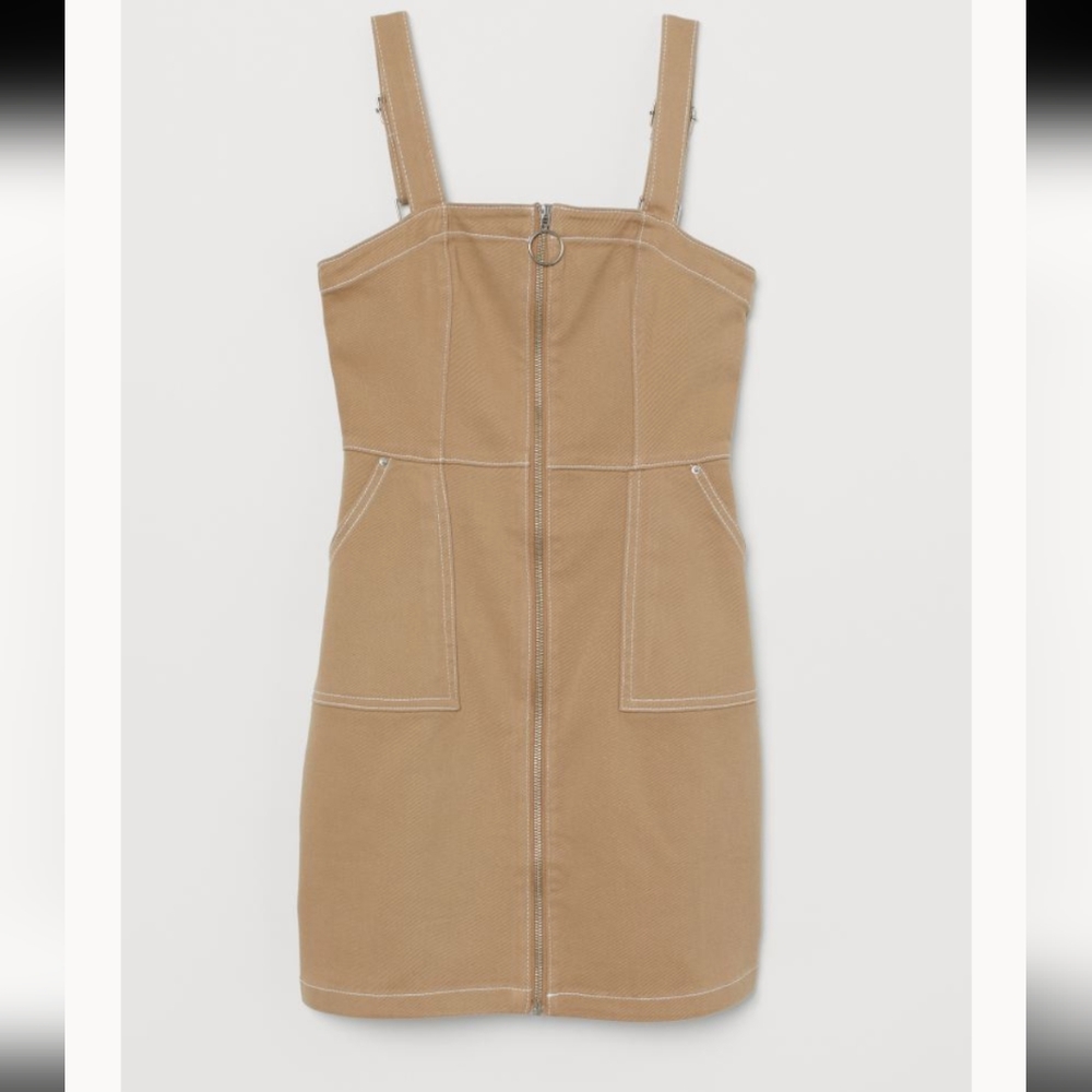 H&M Overall Dress (Size: 10) - Picture 2 of 8